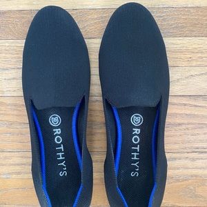 Rothy’s Black Solid Loafer — 9.5